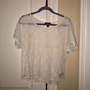 Off White Lace top